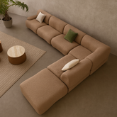 Monroe Fabric Sectional Sofa